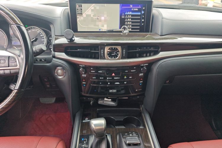 Used Lexus LX 2017 570 Prestige Luxury Edition Audio And AC Panel