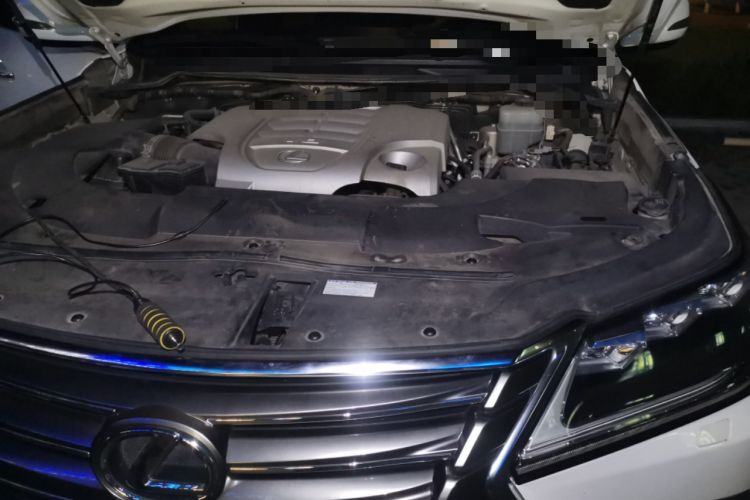 Used Lexus LX 2017 570 Dynamic Luxury Edition Engine Bay Left