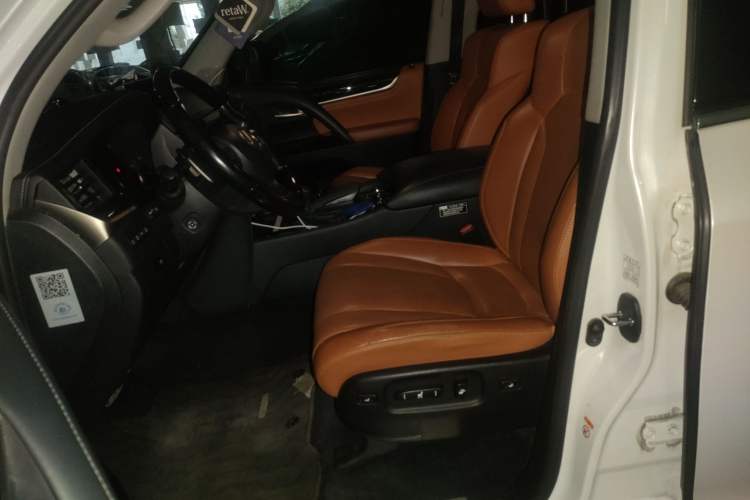 Used Lexus LX 2017 570 Peak Special Limited Edition Left Front Seat