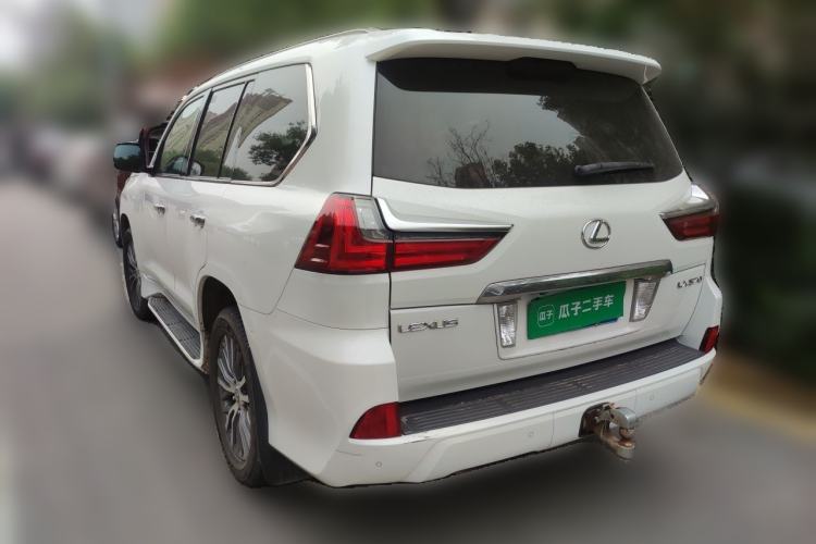 Used Lexus LX 2017 570 Dynamic Luxury Edition Rear Left 45 Deg