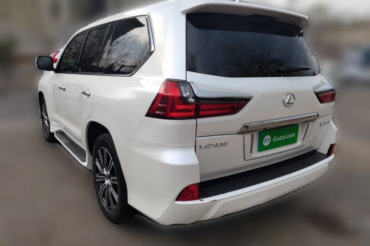 Used Lexus LX 2017 570 Prestige Luxury Edition Rear Left 45 Deg