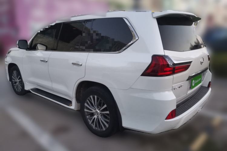 Used Lexus LX 2017 570 Dynamic Luxury Edition Rear Left 45 Deg