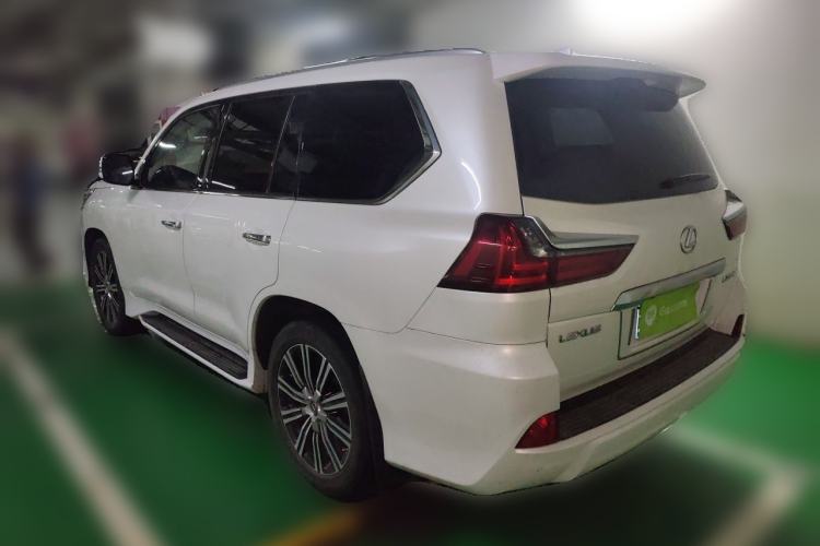 Used Lexus LX 2017 570 Prestige Luxury Edition Rear Left 45 Deg