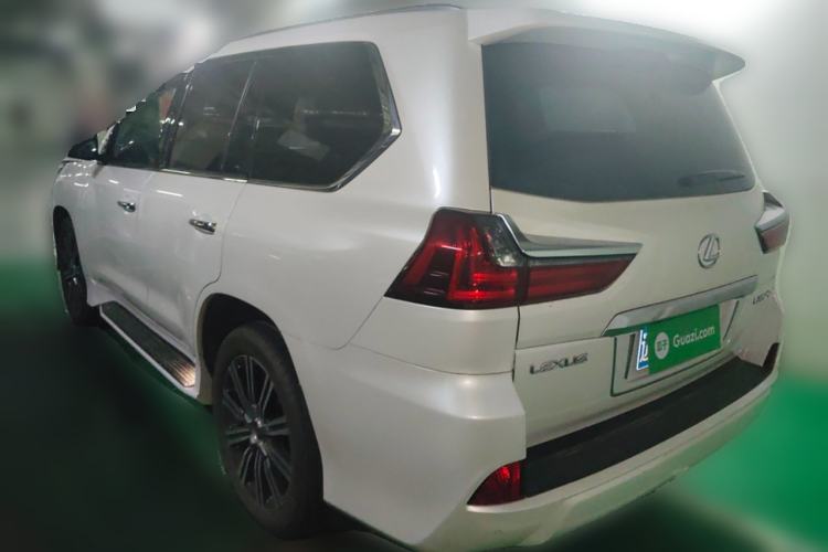 Used Lexus LX 2017 570 Prestige Luxury Edition Rear Left 45 Deg