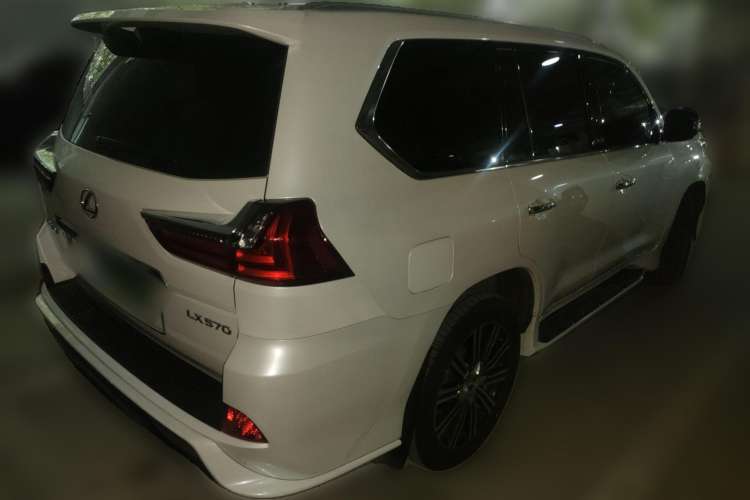 Used Lexus LX 2017 570 Peak Special Limited Edition Rear Right 45 Deg
