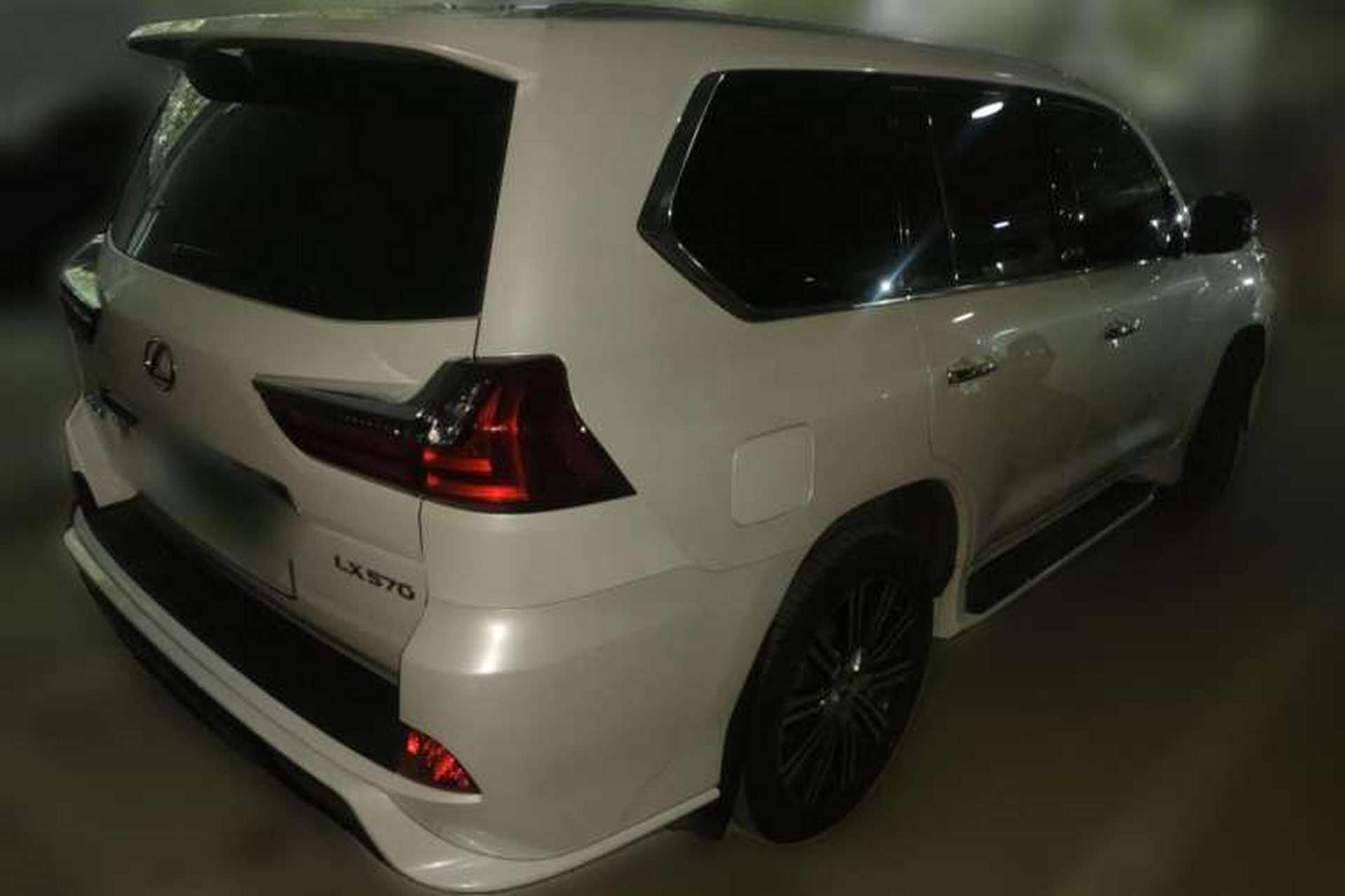 Used Lexus LX 2017 570 Peak Special Limited Edition Rear Right 45 Deg