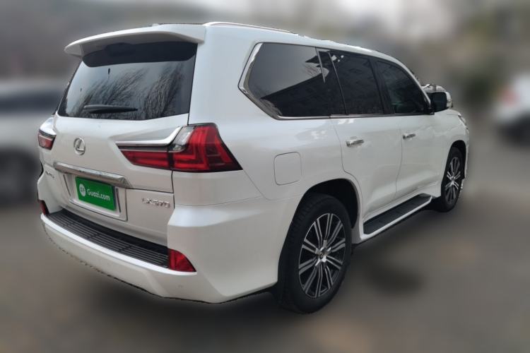 Used Lexus LX 2017 570 Prestige Luxury Edition Rear Right 45 Deg