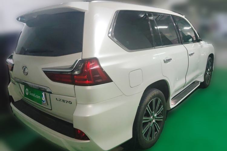 Used Lexus LX 2017 570 Prestige Luxury Edition Rear Right 45 Deg