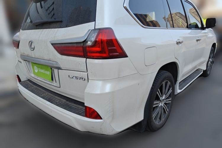 Used Lexus LX 2017 570 Prestige Luxury Edition Rear Right 45 Deg
