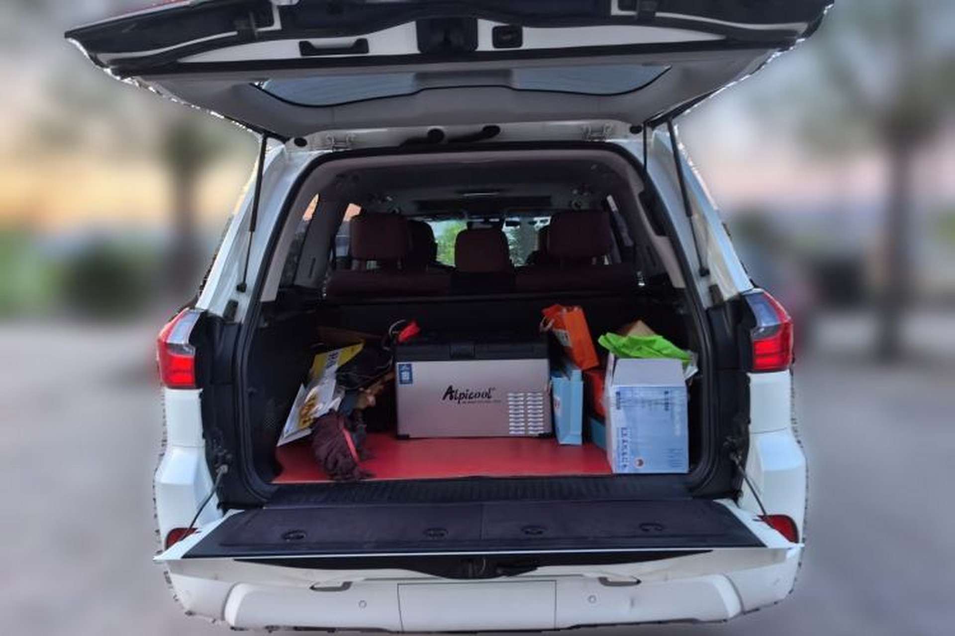 Used Lexus LX 2017 570 Dynamic Luxury Edition Trunk