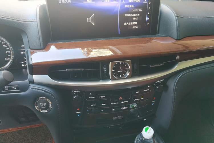 Used Lexus LX 2019 570 Dynamic Luxury Edition Audio And AC Panel