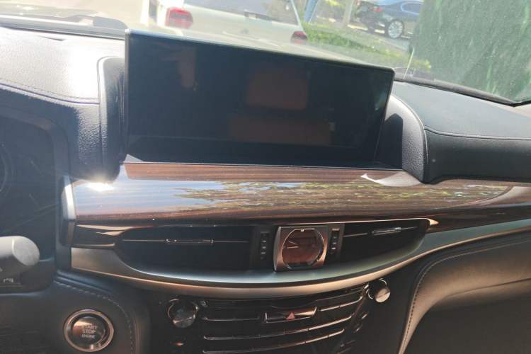 Used Lexus LX 2019 570 Dynamic Luxury Edition Audio And AC Panel