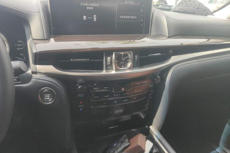 Used Lexus LX 2019 570 Dynamic Luxury Edition Audio And AC Panel