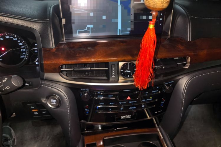 Used Lexus LX 2019 570 Prestige Luxury Edition Audio And AC Panel