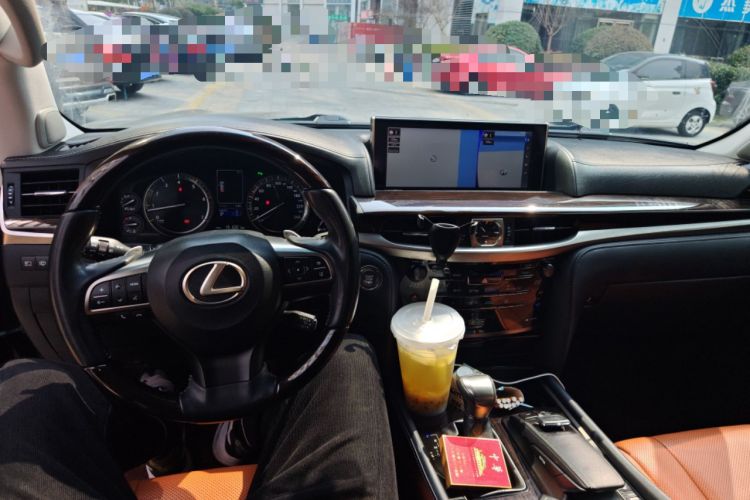 Used Lexus LX 2019 570 Dynamic Luxury Edition Audio And AC Panel