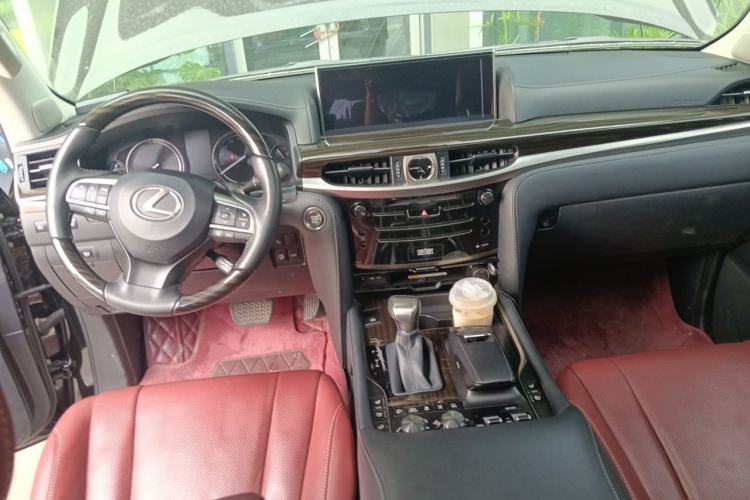 Used Lexus LX 2019 570 Prestige Luxury Edition Center Console