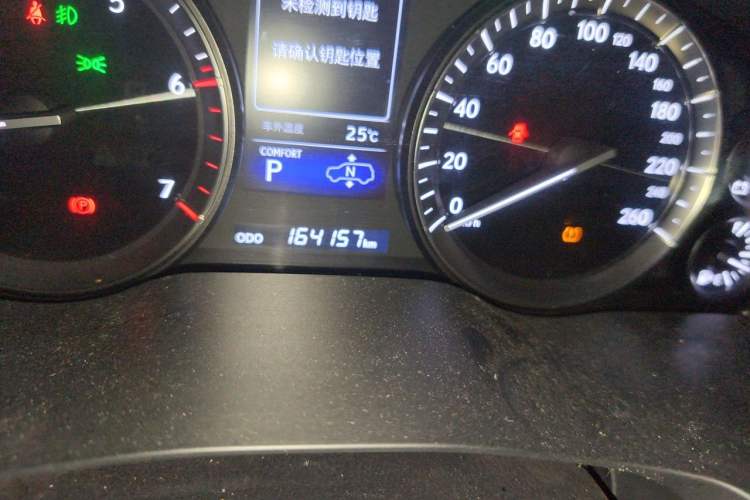 Used Lexus LX 2019 570 Dynamic Luxury Edition Odometer Close Up