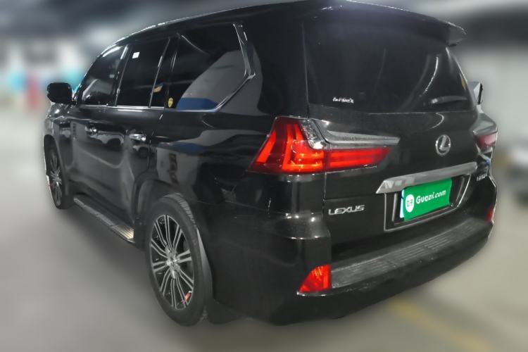 Used Lexus LX 2019 570 Prestige Luxury Edition Rear Left 45 Deg