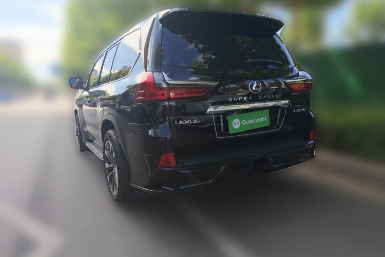 Used Lexus LX 2019 570 Dynamic Luxury Edition Rear Left 45 Deg