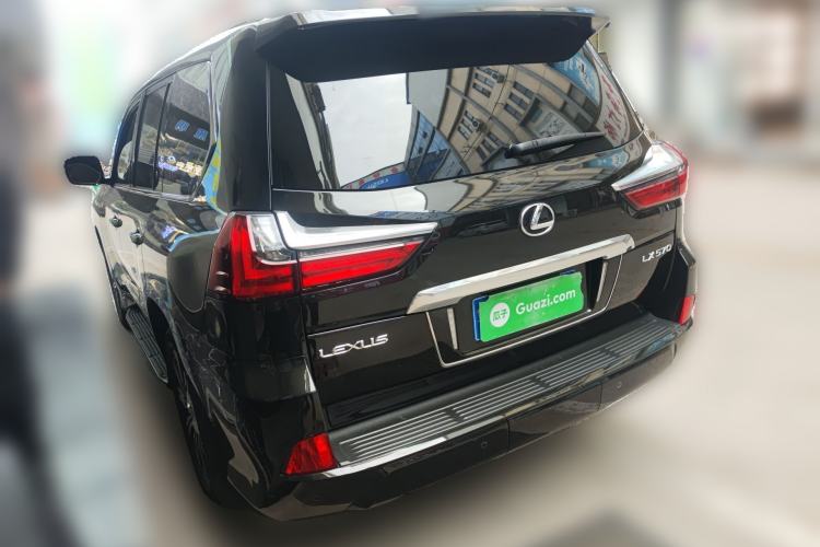 Used Lexus LX 2019 570 Prestige Luxury Edition Rear Left 45 Deg