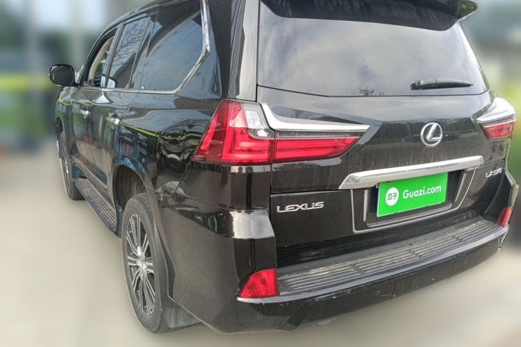 Used Lexus LX 2019 570 Prestige Luxury Edition Rear Left 45 Deg