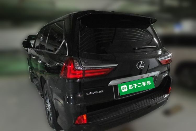 Used Lexus LX 2019 570 Prestige Luxury Edition Rear Left 45 Deg