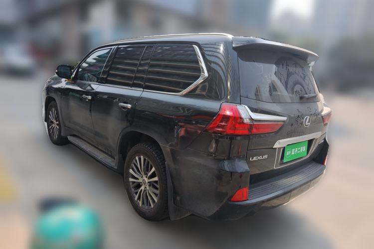 Used Lexus LX 2019 570 Dynamic Luxury Edition Rear Left 45 Deg