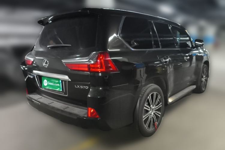 Used Lexus LX 2019 570 Prestige Luxury Edition Rear Right 45 Deg
