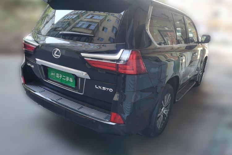 Used Lexus LX 2019 570 Dynamic Luxury Edition Rear Right 45 Deg