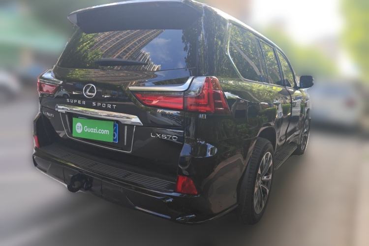 Used Lexus LX 2019 570 Dynamic Luxury Edition Rear Right 45 Deg