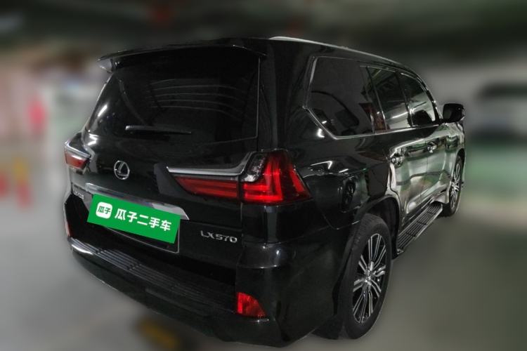 Used Lexus LX 2019 570 Prestige Luxury Edition Rear Right 45 Deg