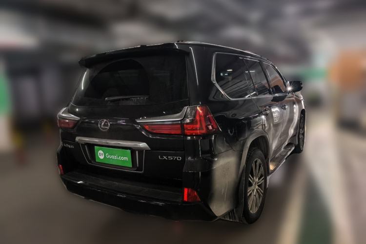 Used Lexus LX 2019 570 Prestige Luxury Edition Rear Right 45 Deg