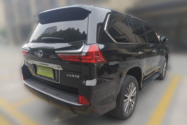 Used Lexus LX 2019 570 Dynamic Luxury Edition Rear Right 45 Deg