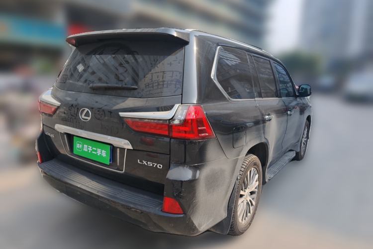 Used Lexus LX 2019 570 Dynamic Luxury Edition Rear Right 45 Deg