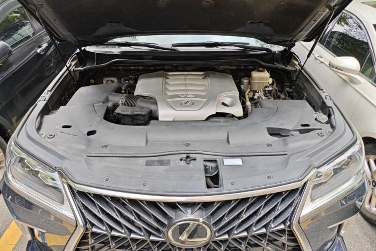 Used Lexus LX 2019 570 Peak Special Edition Engine Bay