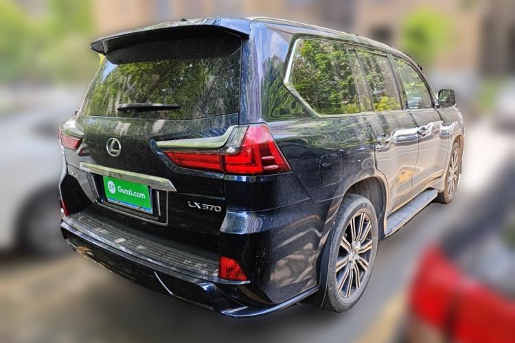 Used Lexus LX 2019 570 Peak Special Edition Rear Right 45 Deg