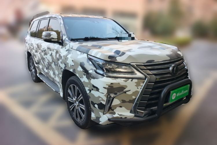 Used Lexus LX 2019 570 Prestige Luxury Edition Front Right 45 Deg