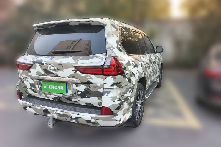 Used Lexus LX 2019 570 Prestige Luxury Edition Rear Right 45 Deg