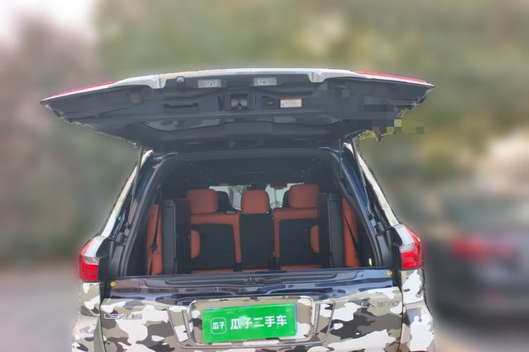 Used Lexus LX 2019 570 Prestige Luxury Edition Trunk