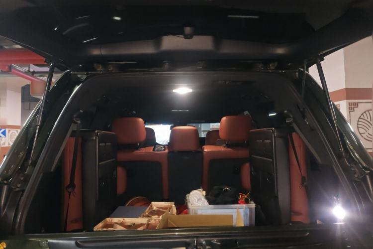 Used Lexus LX 2019 570 Eight-Seater Platinum Edition – Middle East Trunk
