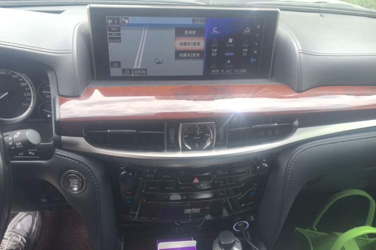 Used Lexus LX  Audio And AC Panel