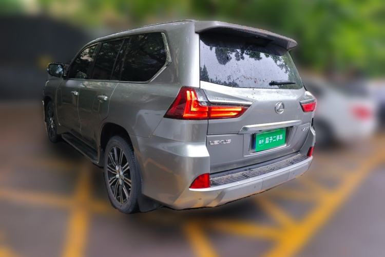 Used Lexus LX 2019 570 Prestige Luxury Edition Rear Left 45 Deg