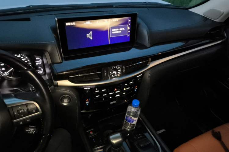 Used Lexus LX 2019 570 Prestige Luxury Edition Audio And AC Panel