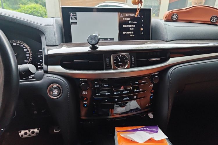 Used Lexus LX 2019 570 Peak Special Edition Audio And AC Panel