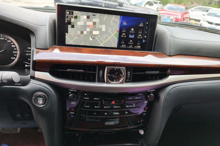 Used Lexus LX  Audio And AC Panel