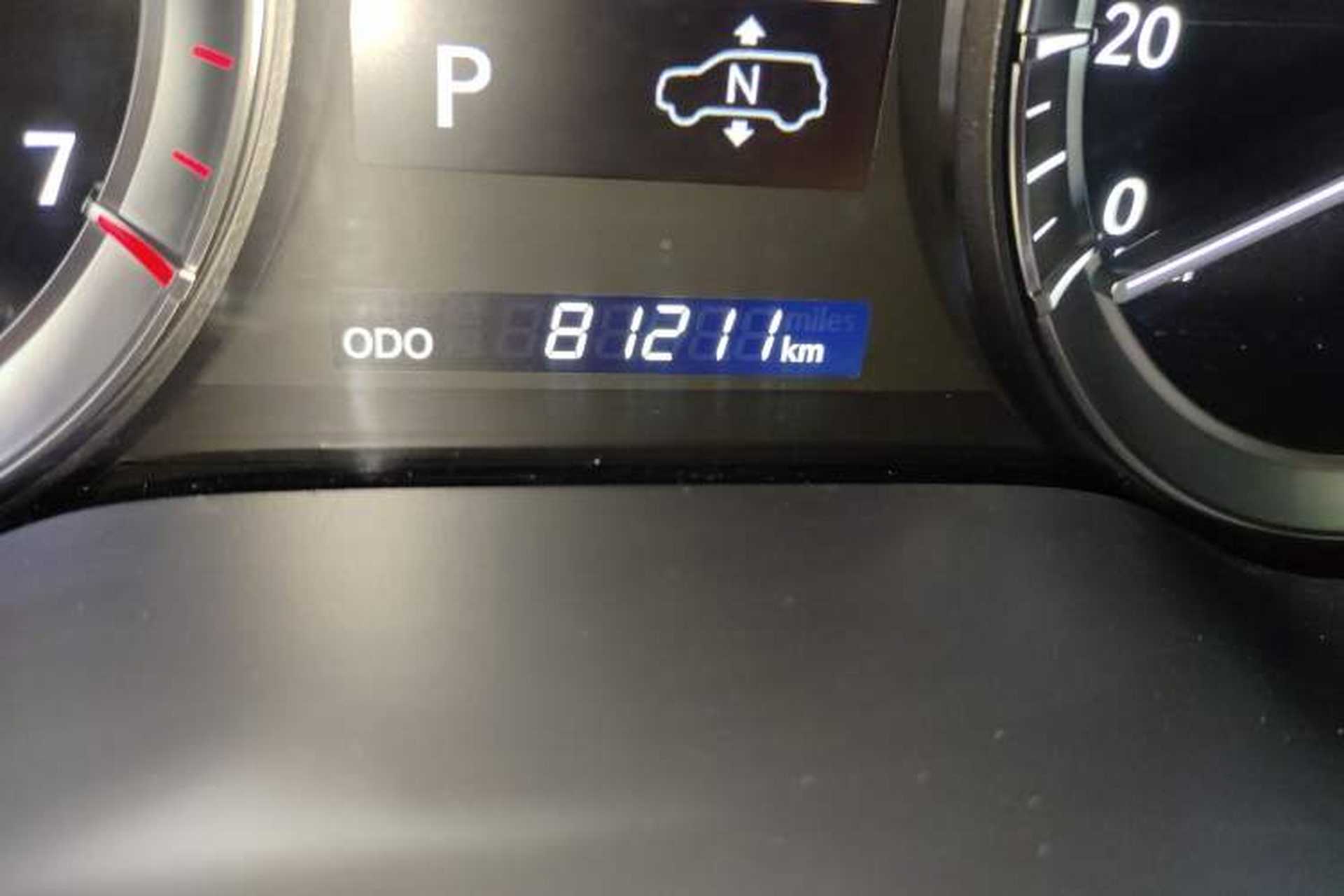 Used Lexus LX 2019 570 Prestige Luxury Edition Odometer Close Up