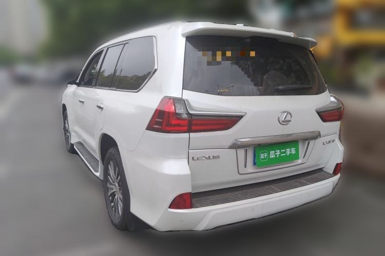 Used Lexus LX 2019 570 Dynamic Luxury Edition Rear Left 45 Deg