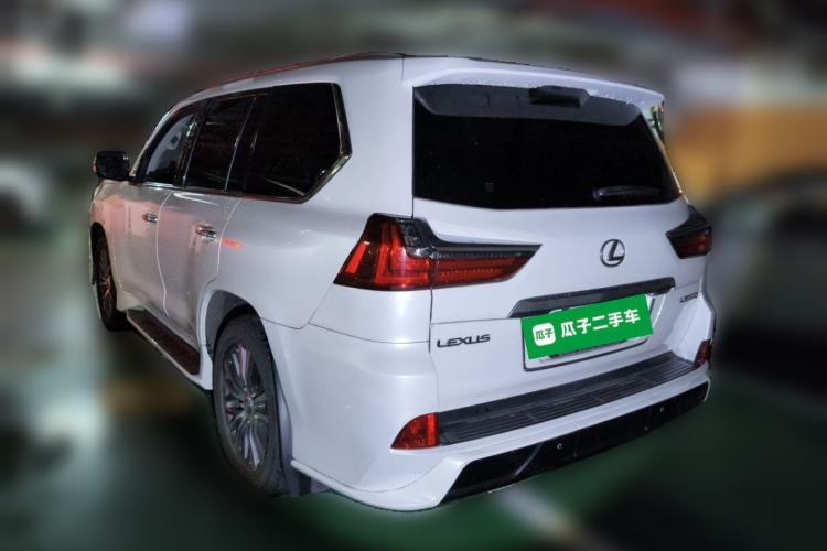 Used Lexus LX 2019 570 Dynamic Luxury Edition Rear Left 45 Deg