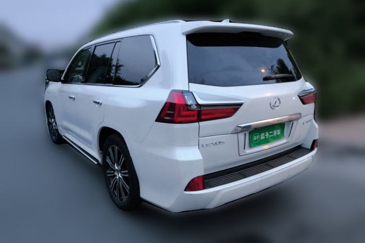 Used Lexus LX 2019 570 Prestige Luxury Edition Rear Left 45 Deg