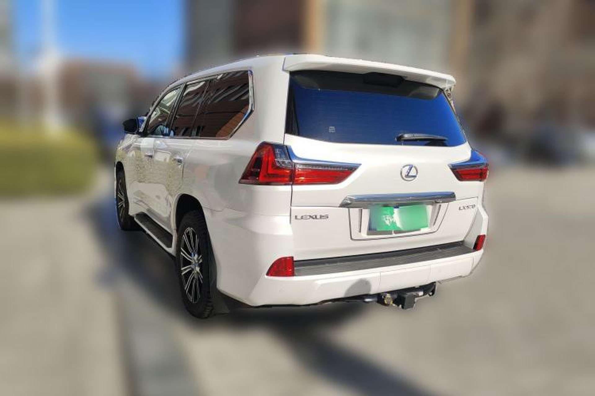 Used Lexus LX 2019 570 Prestige Luxury Edition Rear Left 45 Deg